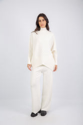 Contour Lined Set - White